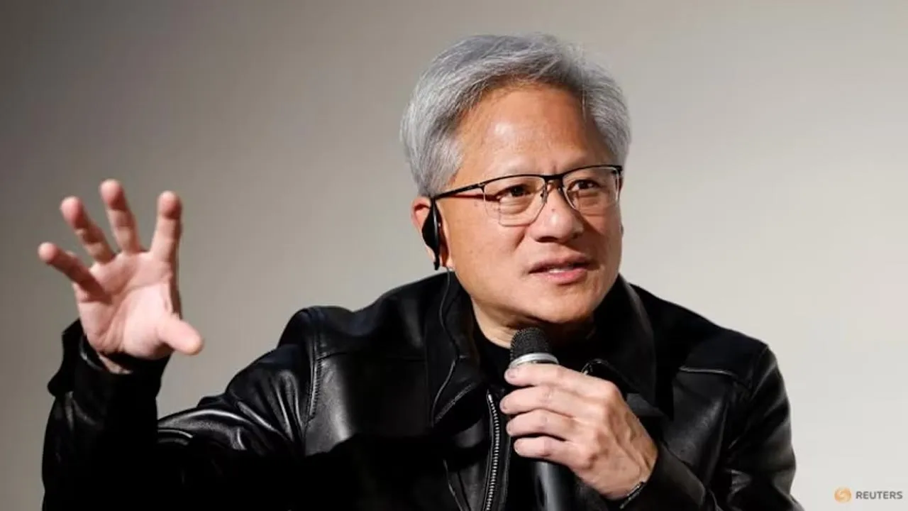 Nvidia CEO Jensen Huang speaks during a media briefing on the announcement regarding exploring physical AI development and implementation across industries, in Tokyo, Japan, July 16, 2026. (Photo: Reuters/Kim Kyung-Hoon)