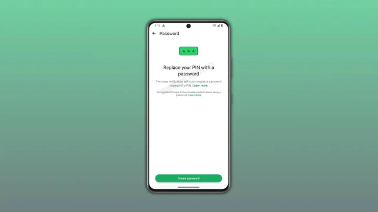 WhatsApp Bangunkan Sokongan Kata Laluan Sebagai Alternatif PIN Enam Digit. Amanz.my