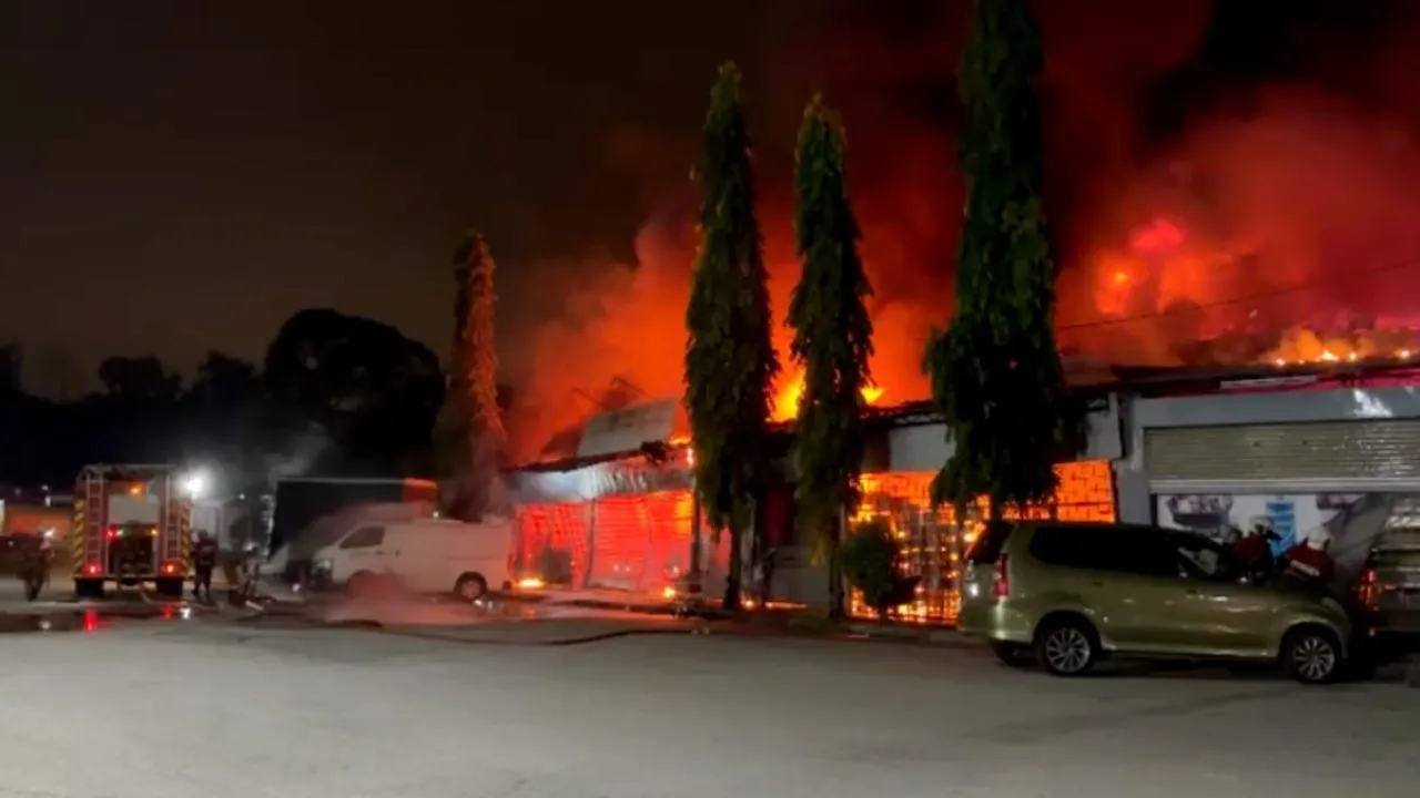 Kebakaran Sri Kembangan_BERNAMA