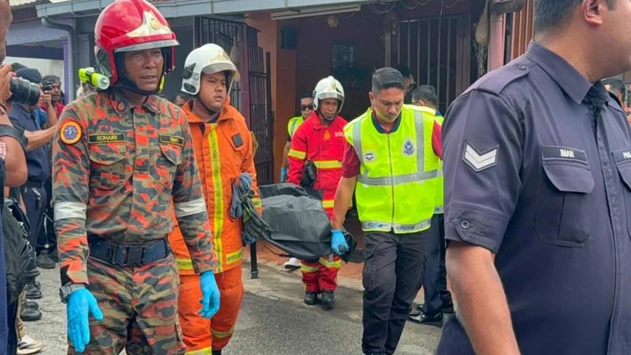 Lelaki OKU Maut, Hidup asap kebakaran