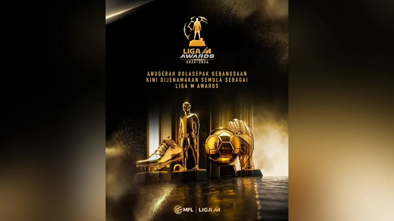Malaysian Football League (MFL) hari ini mengumumkan Anugerah Bolasepak Kebangsaan (ABK) yang menjadi acara berprestij tahunan dalam memberikan pengiktirafan dalam arena bola sepak tempatan, kini dijenamakan semula sebagai Liga M Awards. Keputusan itu dibuat pada Mesyuarat Ahli Lembaga Pengarah Ke-2 Bagi Penggal 2025-2029 yang dipengerusikan oleh Presiden MFL, Dato’ Ab Ghani Hassan.