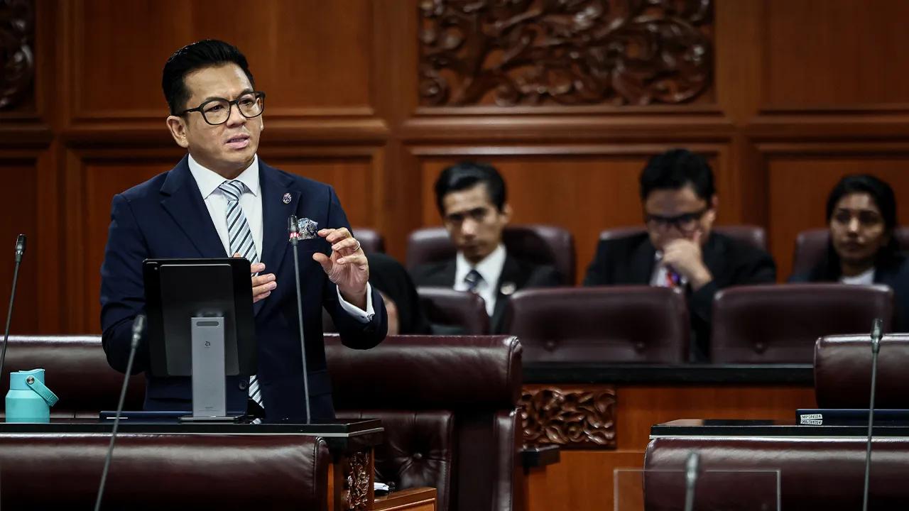 KUALA LUMPUR, 29 Julai -- Timbalan Menteri Ekonomi Datuk Mohd Shahar Abdullah ketika pertanyaan-pertanyaan bagi jawab lisan sempena Mesyuarat Kedua, Penggal Kelima Parlimen Kelima Belas, Sidang Dewan Negara di Bangunan Parlimen hari ini.  -- fotoBERNAMA (2026) HAK CIPTA TERPELIHARA
