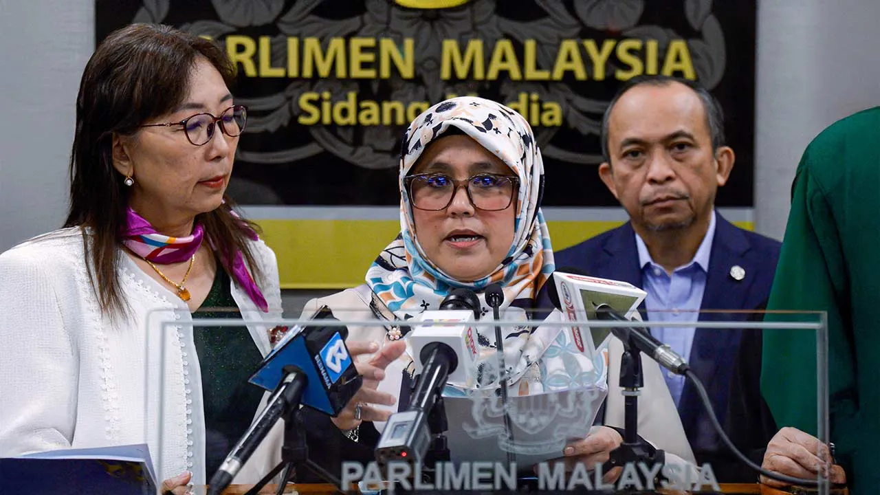 KUALA LUMPUR, 8 Julai -- Pengerusi Jawatankuasa Kira-kira Wang Negara (PAC) Parlimen, Datuk Mas Ermieyati Samsudin ketika sidang media di Bangunan Parlimen hari ini.  --fotoBERNAMA (2026) HAK CIPTA TERPELIHARA