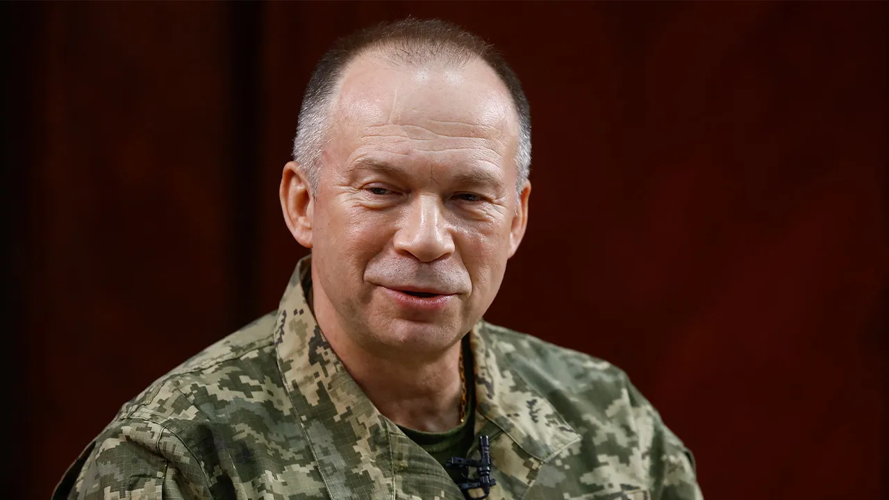 Colonel general Oleksandr Syrskyi, Commander of the Ukrainian Ground Forces, attends an interview with Reuters, amid Russia's attack on Ukraine, in Kharkiv region, Ukraine January 12, 2024. REUTERS/Valentyn Ogirenko Purchase Licensing Rights