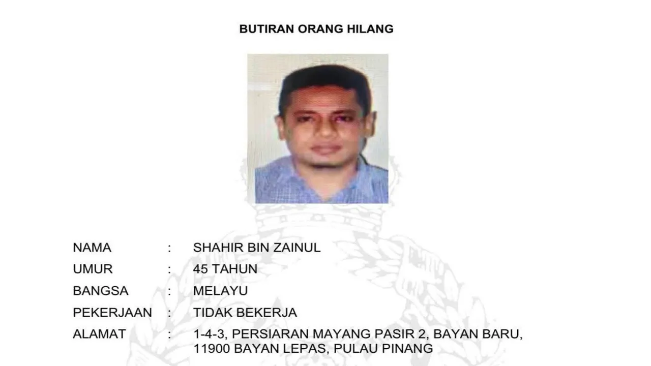 Police seek help in wake of man missing since last month_PDRM
