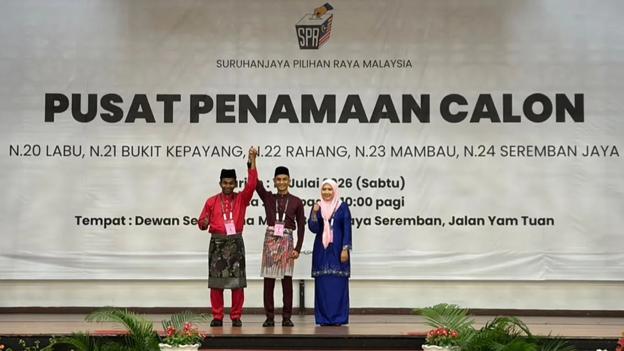 PRN NEGERI SEMBILAN PENAMAAN CALON -- AWANI