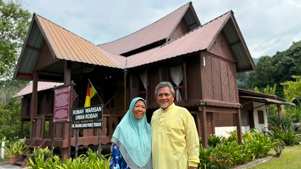 RUMAH UWAN ROBAH, PRN, uwan robah, negeri sembilan  Foto Astro AWANI