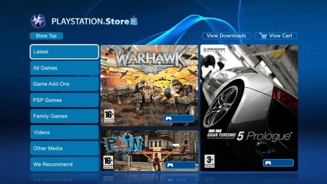 Selain menghentikan penawaran permainan PlayStation dalam bentuk cakera bermula 2028, Sony juga mengumumkan mereka akan mula menutup stor permainan digital untuk PlayStation 3 dan PlayStation Vita. Penutupan stor permainan PS3 dilakukan secara berperingkat bermula di Mexico, Honduras, dan Nicaragua pada Ogos 2026. Kemudian penutupan di negara-negara Amerika Latin dan Timur Tengah pada akhir 2026 sebelum penutupan menyeluruh stor global PS3 dan PS Vita bermula Julai 2027.