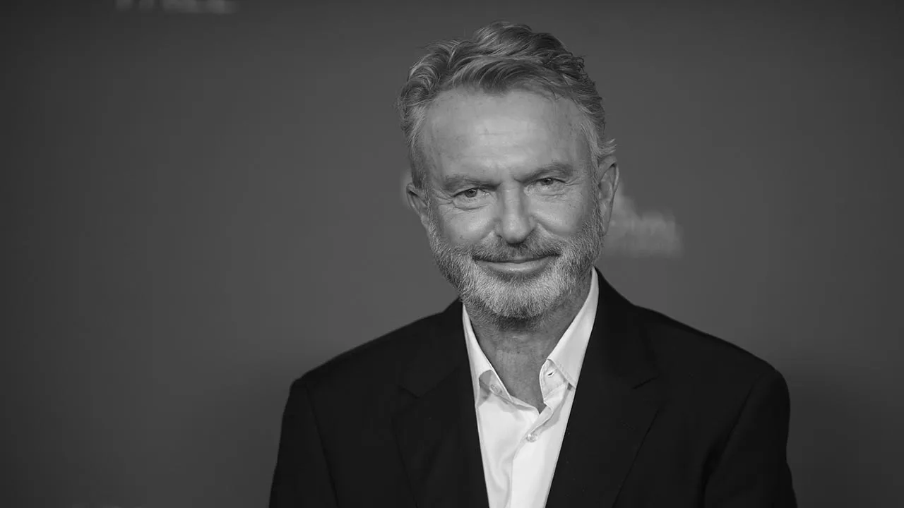 FILE - Sam Neill arrives at the premiere of "Apples Never Fall" on March 12, 2024, in Los Angeles. (Photo by Richard Shotwell/Invision/AP, File)