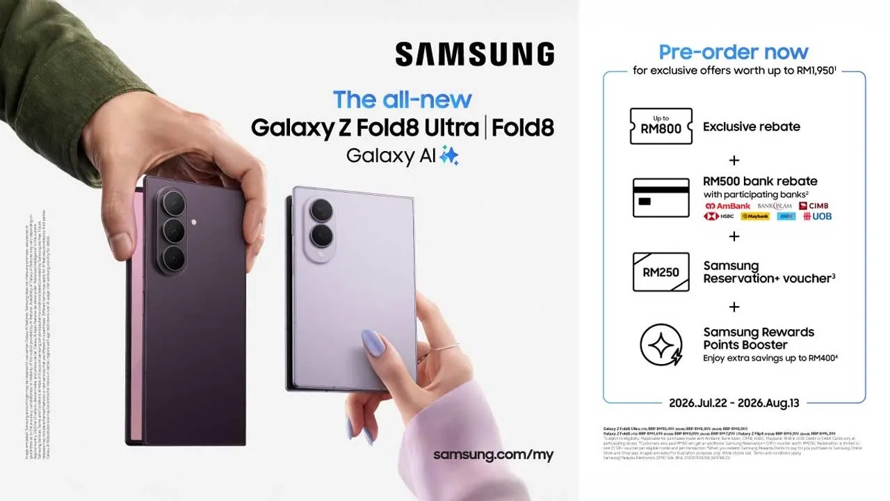 Samsung Galaxy Z, credit: Samsung Malaysia Electronics