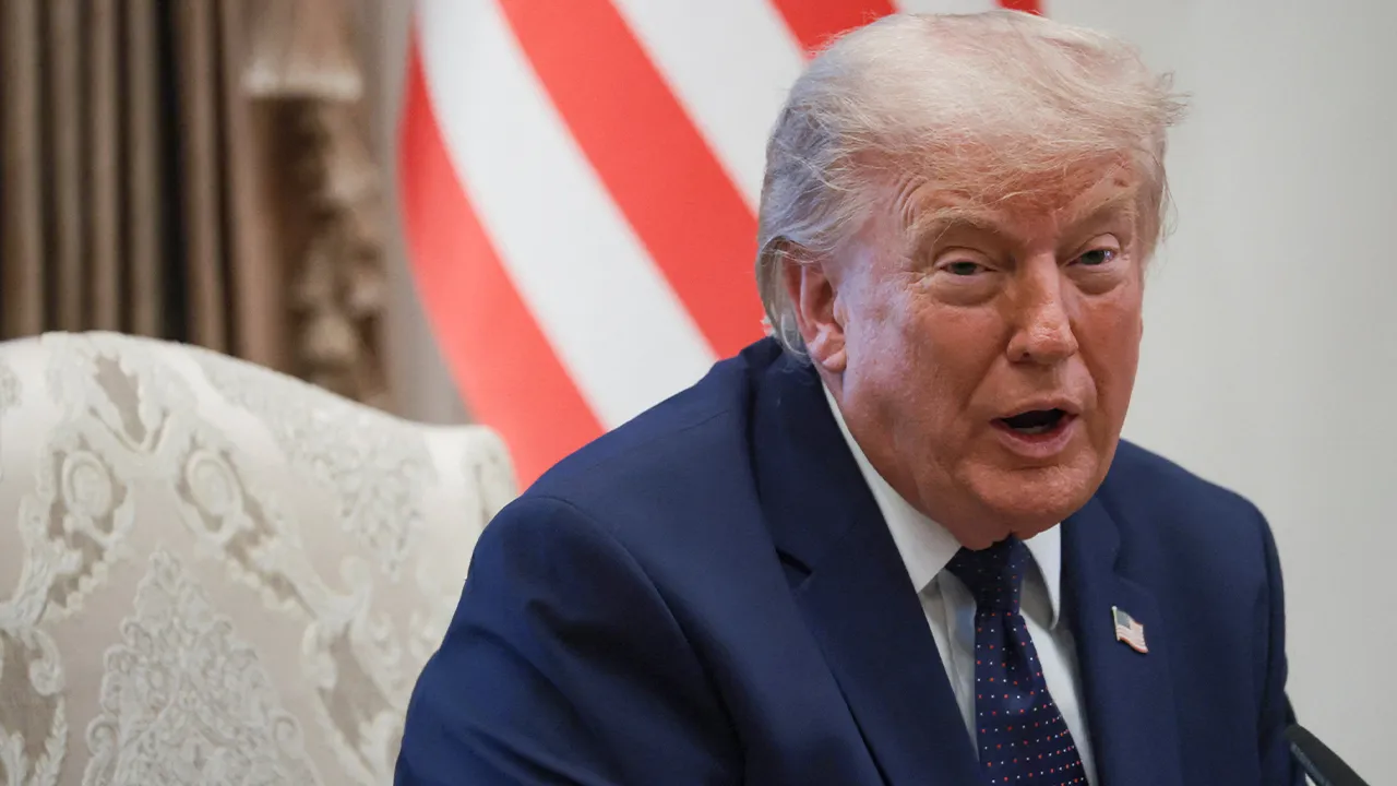 U.S. President Donald Trump and Turkish President Tayyip Erdogan (not pictured) hold a bilateral meeting, ahead of their participation in a NATO summit, at the Bestepe Presidential Compound in Ankara, Turkey, July 7, 2026. REUTERS/Jonathan Ernst