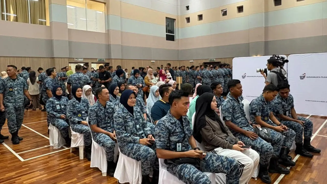  TUDM, sendayan, tentera, undi awal