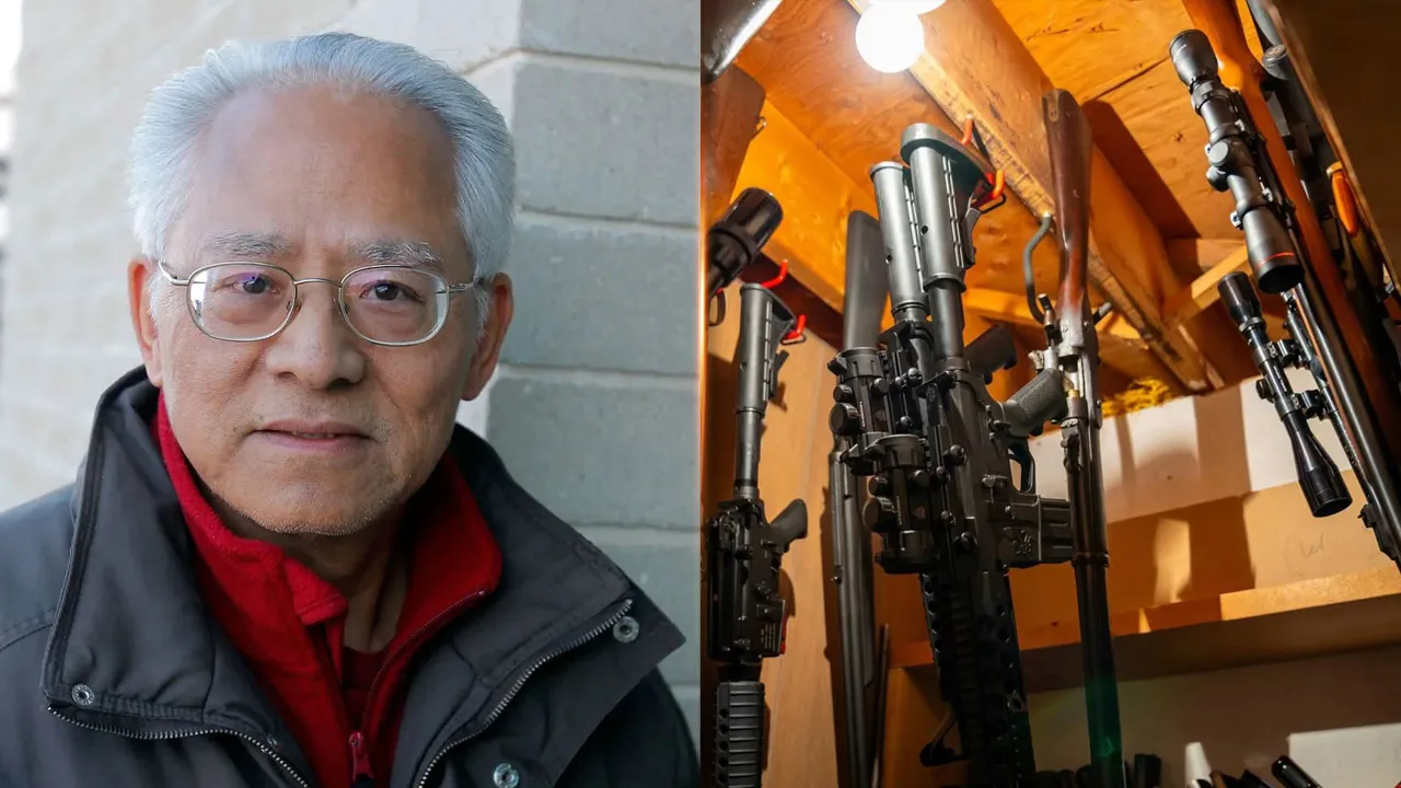 78-year-old Inky Mark, a former Manitoba MP and Dauphin mayor, has been charged after RCMP seized 439 guns, ammunition, an antique cannon and more than $300,000 during a firearm trafficking investigation_X @6ixbuzztv