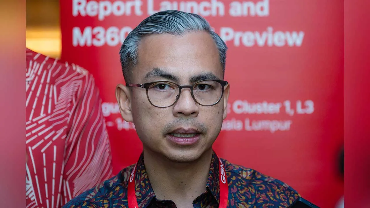 KUALA LUMPUR, Aug 6 -- Communications Minister Datuk Seri Fahmi Fadzil speaks to the media after attending Mobile Economy Asia Pacific 2026 Report Launch and M360 ASEAN Preview today.  --fotoBERNAMA (2026) COPYRIGHT RESERVED