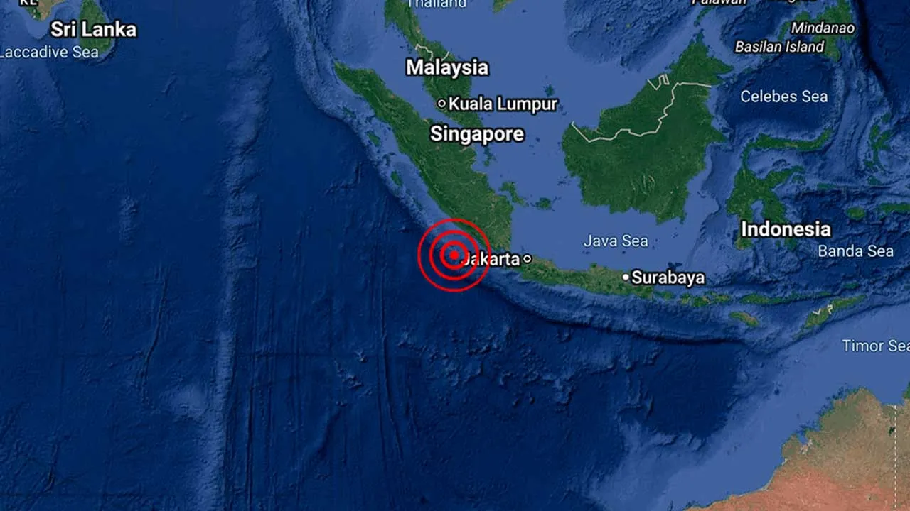 [TB]_earthquake South Sumatra, Indonesia_X METMALAYSIA