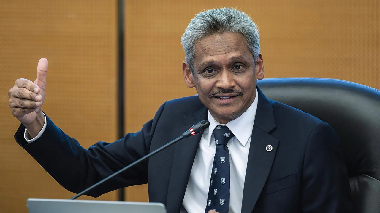KUALA LUMPUR, Aug 14 -- Bank Negara Malaysia (BNM) governor Datuk Seri Abdul Rasheed Ghaffour speaks during a press conference on the release of Second Quarter 2026 (2Q2026 GDP) Statistics at Sasana Kijang today.  --fotoBERNAMA (2026) COPYRIGHT RESERVED
