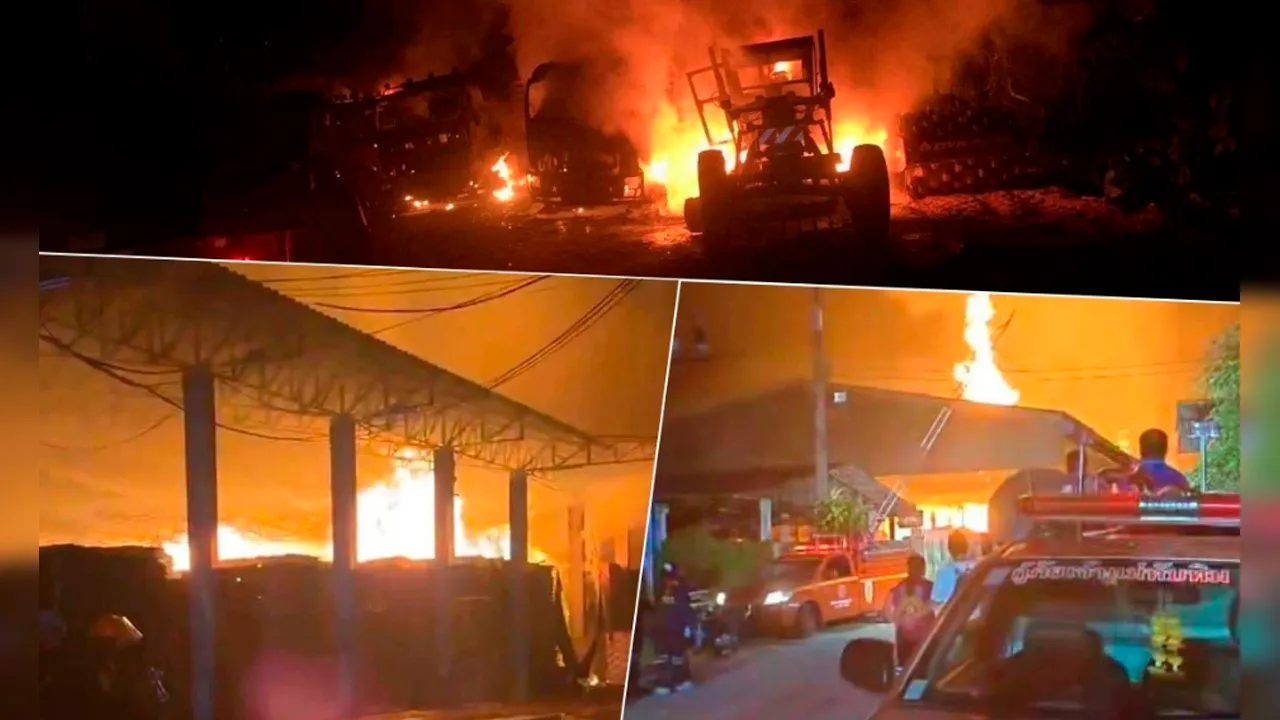 Arson Attack_Royal Thai Polic