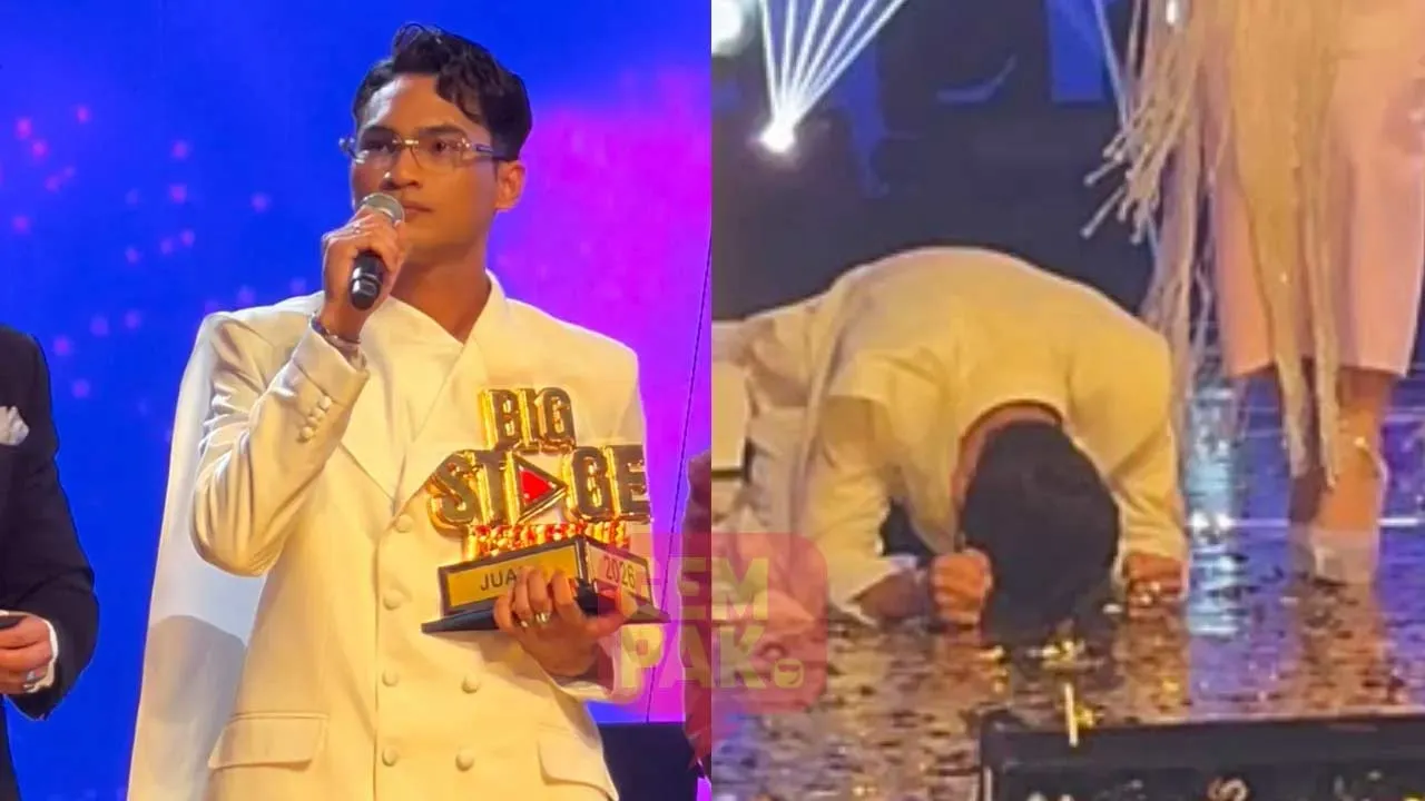 Big Stage Rocketfuel: Raih Undian ‘Online’ Tertinggi, Hussain Dinobat Sebagai Juara - “Abah, Saya Berjaya Bah”