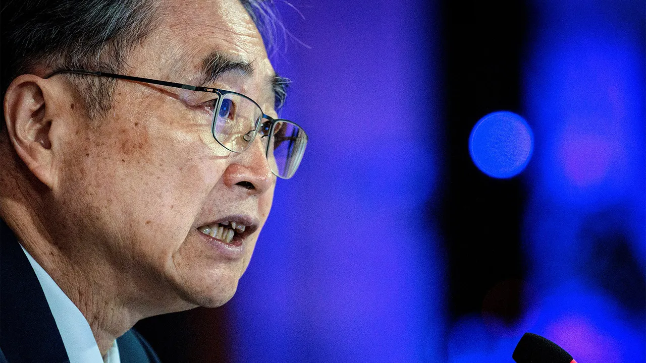 MANILA, PHILIPPINES - JULY 22: South Korea Foreign Minister Cho Hyun speaks as he attends the ASEAN Post-Ministerial Conference with South Korea during the ASEAN Foreign Ministers' Meeting at the Philippine International Convention Center on July 22, 2026 in Pasay, Metro Manila, Philippines. Ezra Acayan/Pool via REUTERS