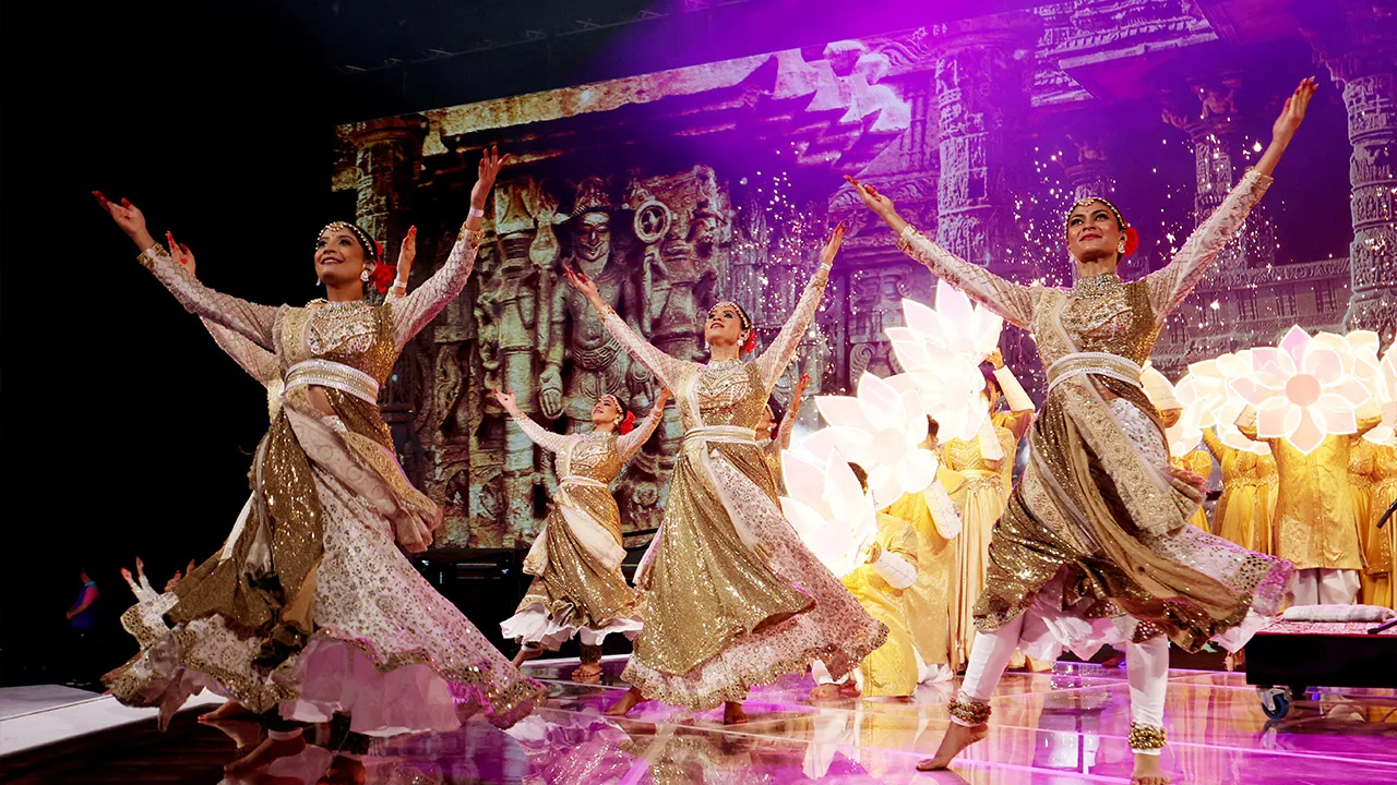 Commonwealth Games 2026 - Closing Ceremony - The Hydro, Glasgow, Scotland, Britain - August 2, 2026 Dancers perform during the closing ceremony REUTERS/Isabel Infantes