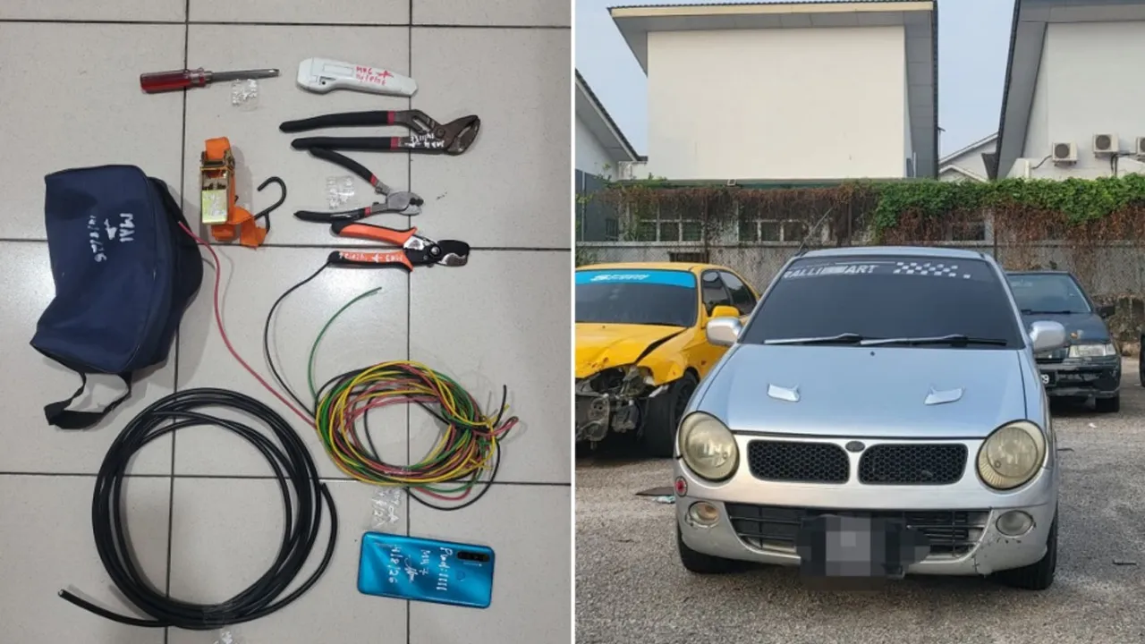 Curi Kabel_IPK Perak