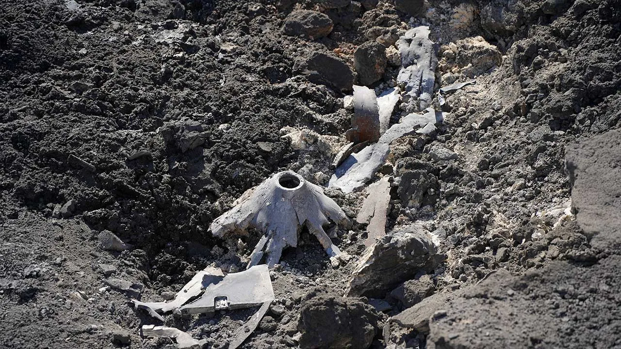 Debris at a site hit by Israeli strikes that occurred in the early hours of Thursday, according to Lebanon’s state news agency NNA, in Burj al-Shamali, southern Lebanon, August 6, 2026. REUTERS/Stringer