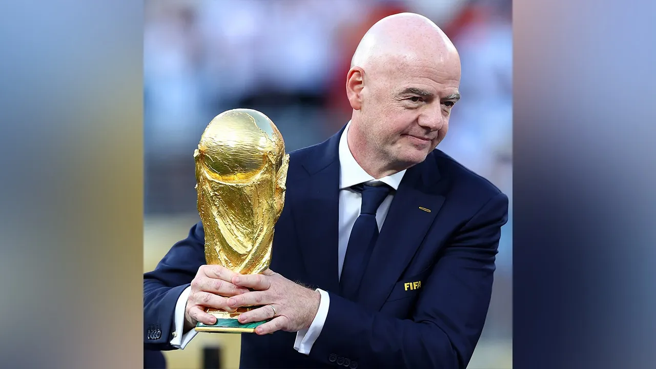 Sumber: Instagram Gianni Infantino