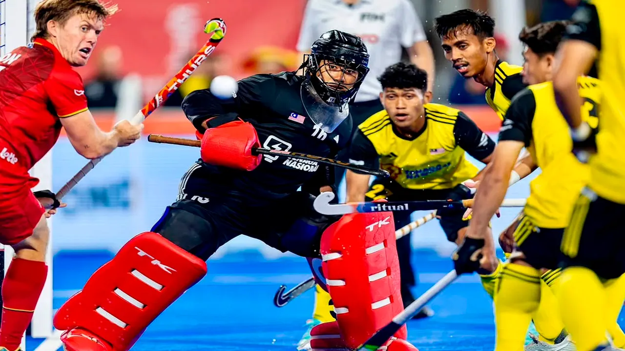 Skuad hoki negara terpaksa akur menutup perlawanan peringkat Kumpulan B dengan kekalahan kepada Belgium 3-5 meskipun mempamerkan aksi terbaik mereka dalam kempen Piala Dunia Hoki 2026 malam tadi_Stadium Astro