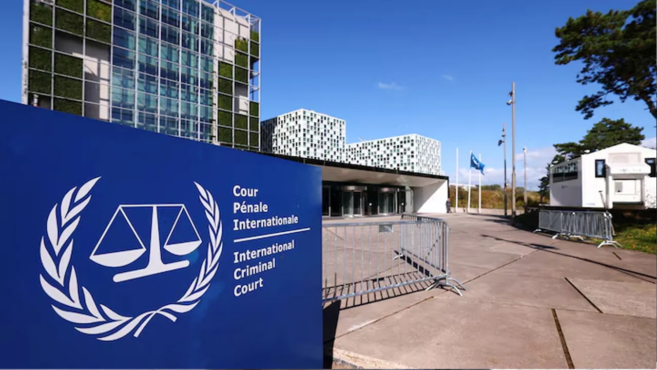 An exterior of The International Criminal Court (ICC) is seen as the United States is considering imposing sanctions as soon as this week against the entire International Criminal Court, in The Hague, Netherlands, September 22, 2025. REUTERS