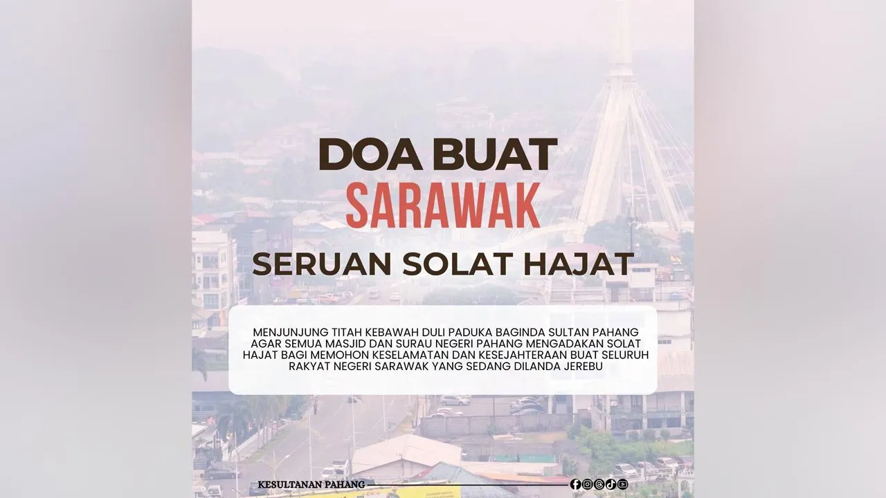 jerebu sarawak -- Kesultanan Pahang