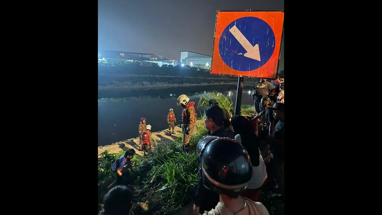 TB_KANAK KANAK JATUH SUNGAI KLANG_JBPM SELANGOR