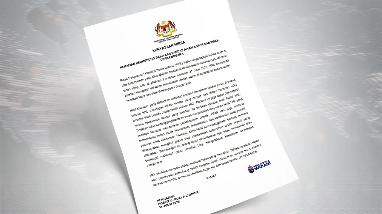 Sumber: Hospital Kuala Lumpur KKM