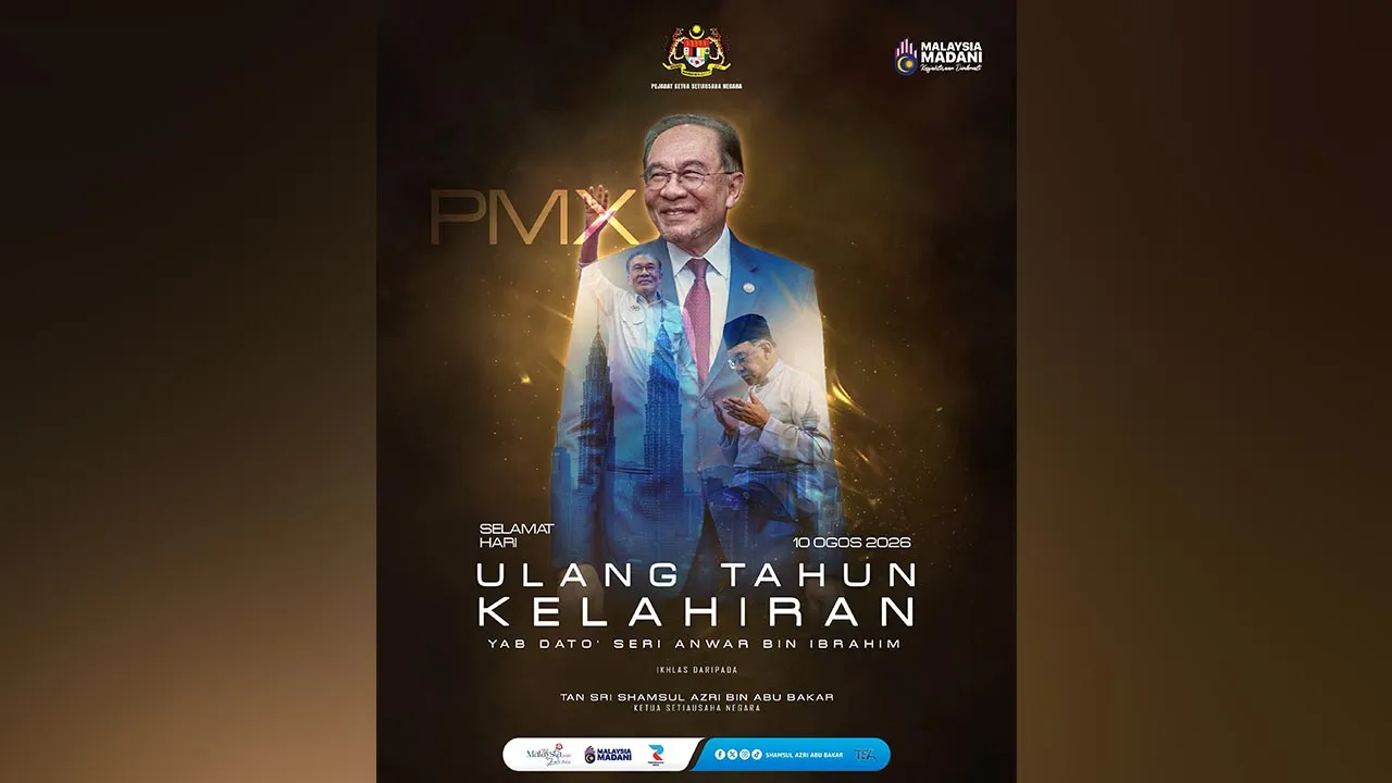 KSN Ucap Selamat Ulang Tahun Kelahiran Kepada Perdana Menteri -- FB Shamsul Azri bin Abu Bakar﻿