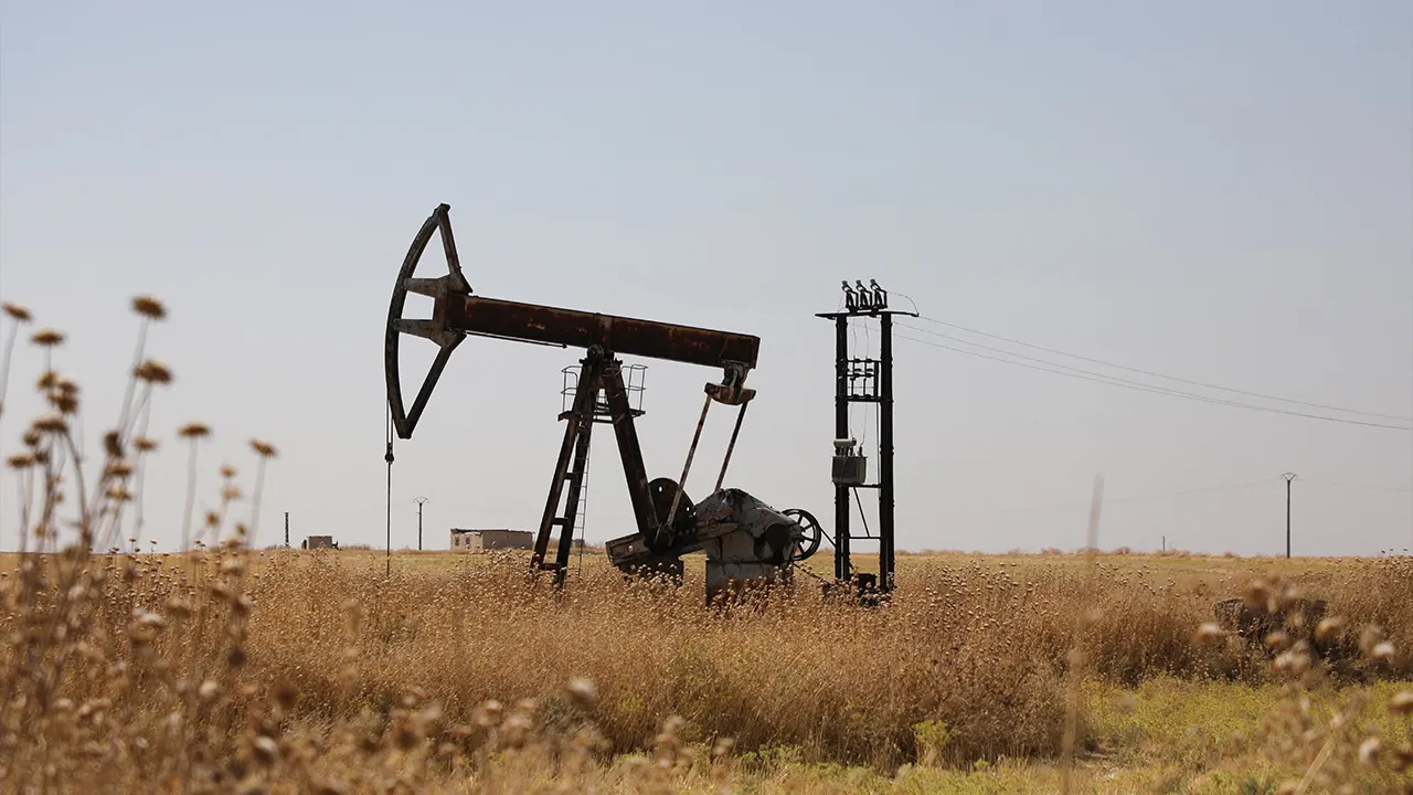 An oil pump in Rmeilan, Hasakah province, Syria, August 4, 2026. REUTERS
