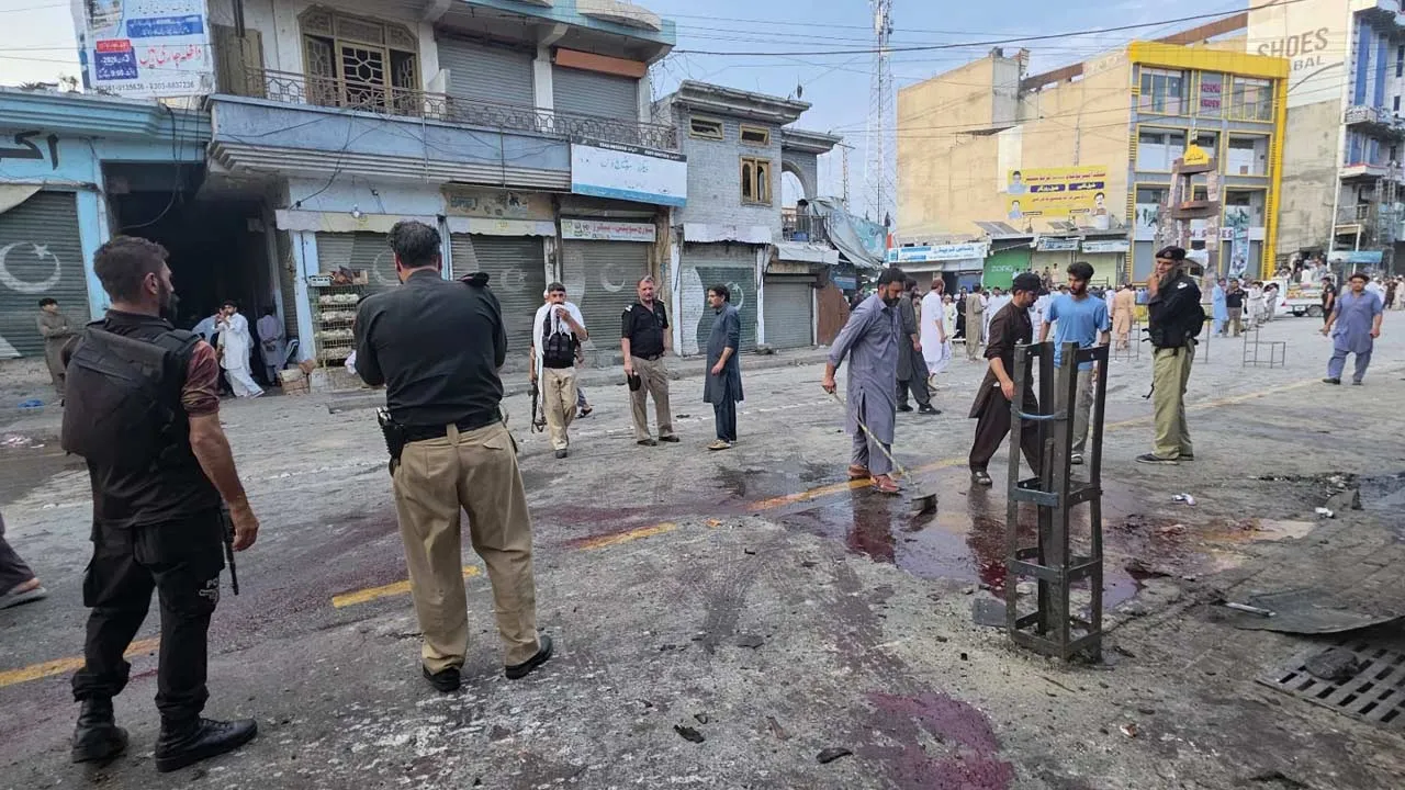 A suicide bomber strikes an anti-militant rally in northwestern Pakistan, killing at least 14