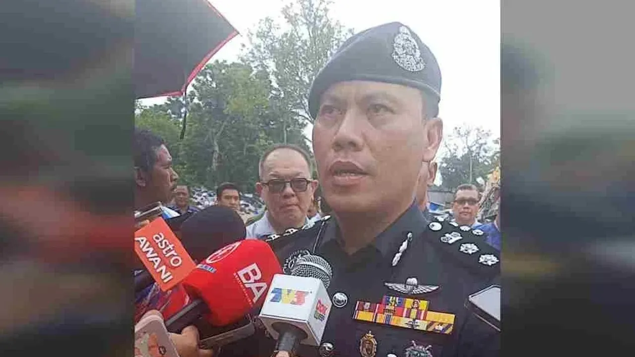 Ketua Polis Daerah Johor Bahru Selatan, Asisten Komisioner Radin Ramlan Radin Taha -- SINAR HARIAN