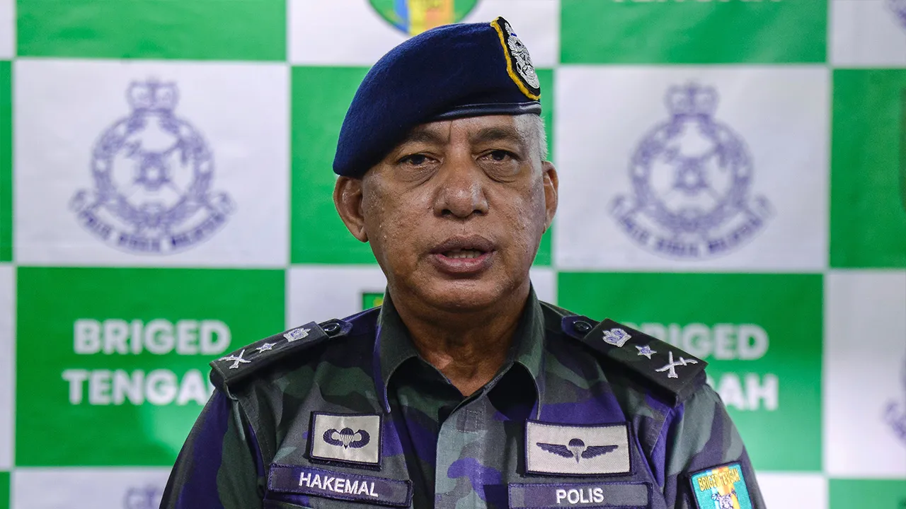 KUALA LUMPUR, 15 Jun -- Komander Briged Tengah PGA SAC Hakemal Hawari pada sidang media Op Taring Delta (ATIPSOM) Briged Tengah PGA di sini hari ini.  --fotoBERNAMA (2026) HAK CIPTA TERPELIHARA