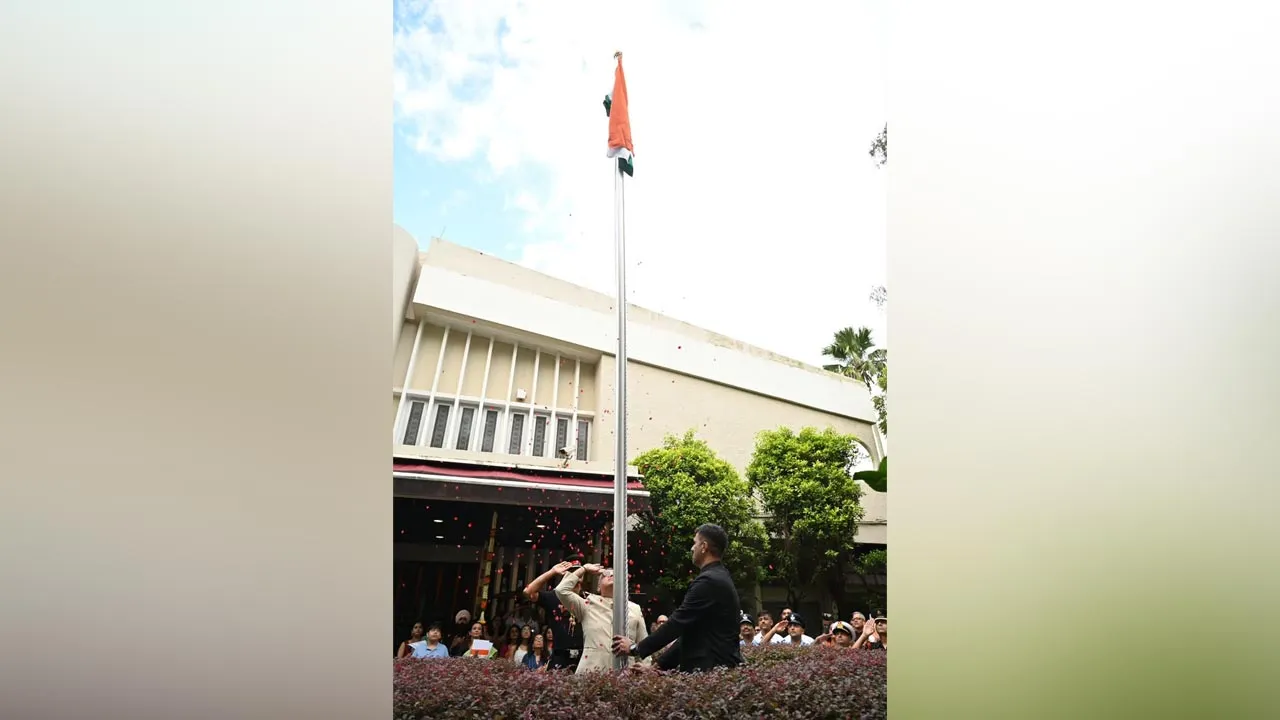 sambutan merdeka -- kredit: kedutaan tinggi india