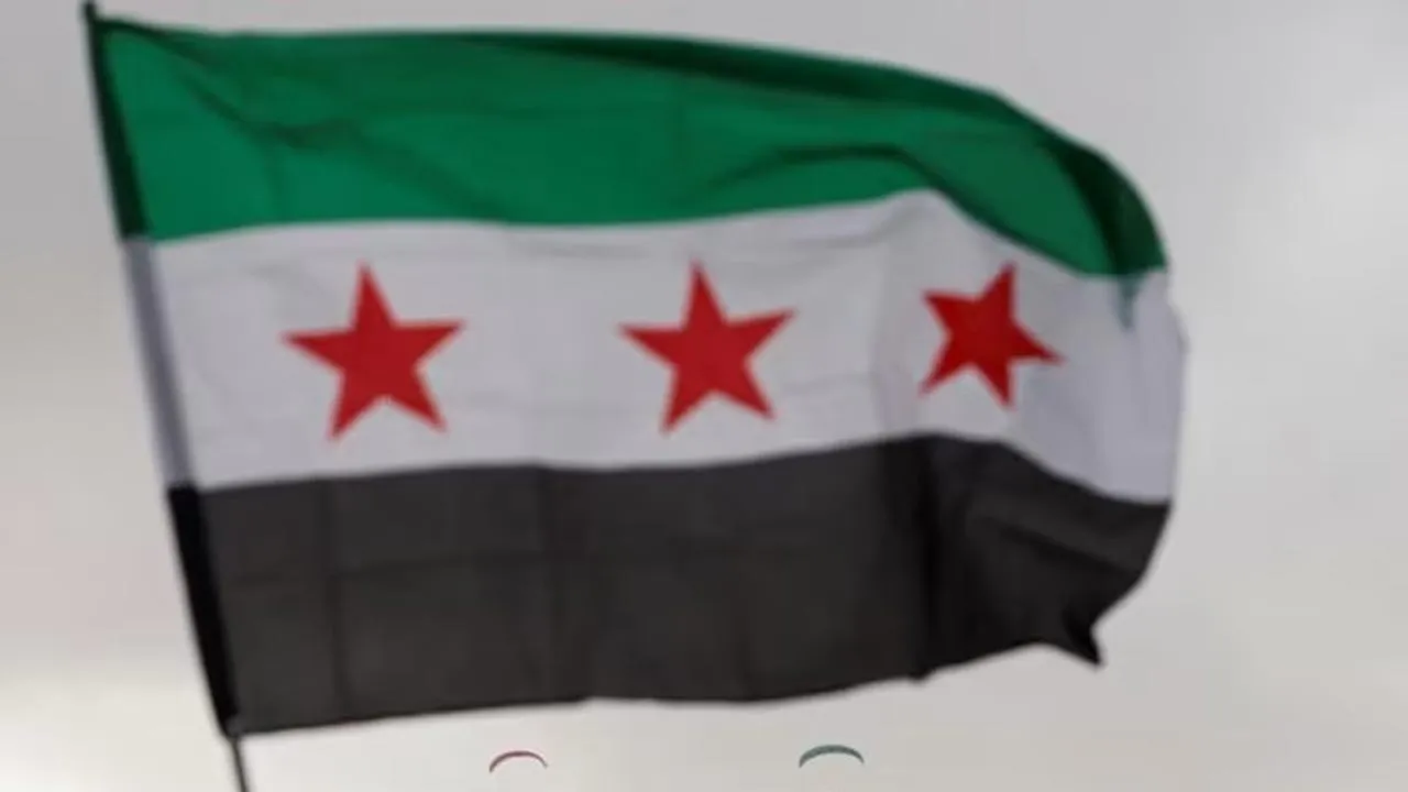 A flag flies in the wind Damascus, Syria, Dec 8, 2025. (Photo: REUTERS/Yamam al Shaar)