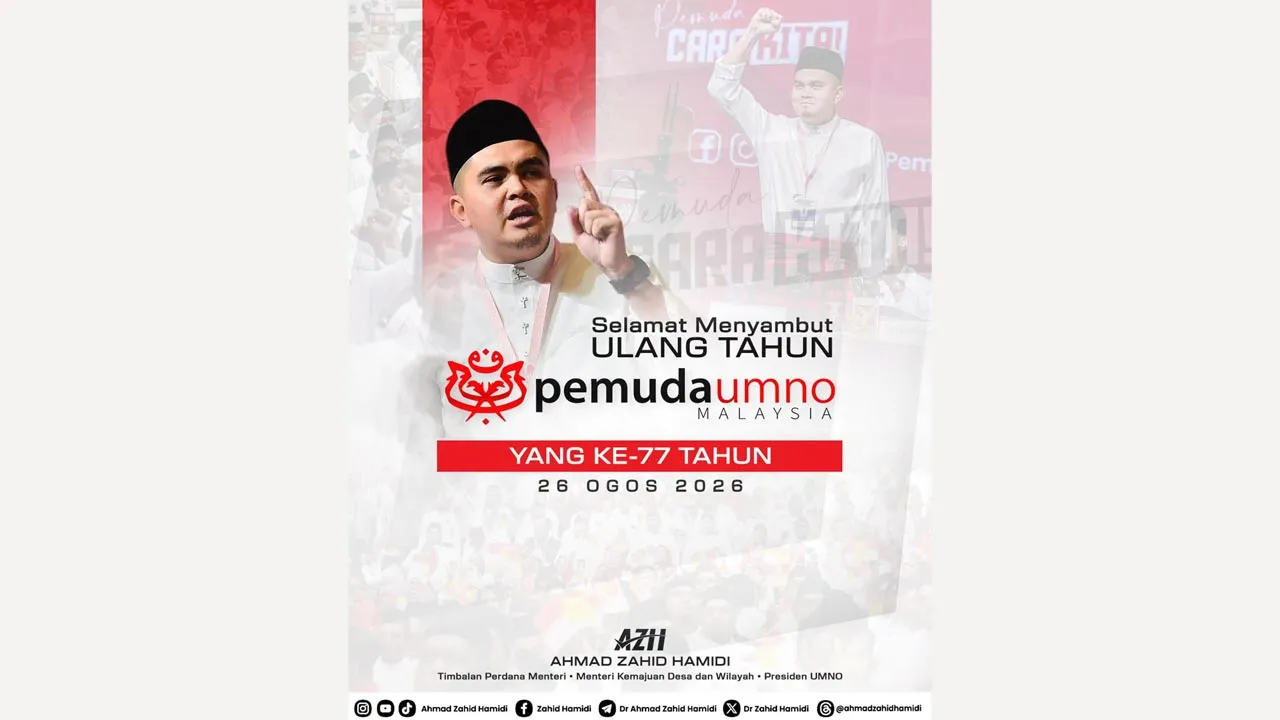 Ulang Tahun Pemuda UMNO 2026 -- FB Zahid Hamidi
