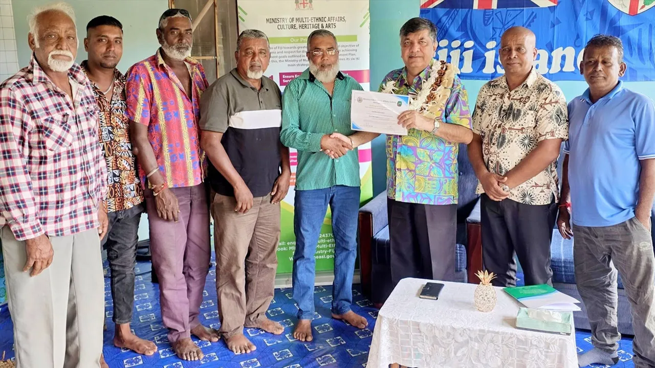 𝗚𝗼𝘃𝗲𝗿𝗻𝗺𝗲𝗻𝘁 𝗔𝘀𝘀𝗶𝘀𝘁𝗮𝗻𝗰𝗲 𝗕𝗿𝗶𝗻𝗴𝘀 𝗥𝗲𝗹𝗶𝗲𝗳 𝘁𝗼 𝗠𝗮𝗿𝗮𝘀𝗮 𝗙𝗮𝗺𝗶𝗹𝗶𝗲𝘀 𝗧𝗵𝗿𝗼𝘂𝗴𝗵 𝗡𝗲𝘄 𝗕𝗼𝗿𝗲𝗵𝗼𝗹𝗲 𝗪𝗮𝘁𝗲𝗿 𝗣𝗿𝗼𝗷𝗲𝗰𝘁 Five households in Marasa, Nadi, will now have access to a more reliable and readily available source of water following the commissioning of the Usuf Borehole Water Project._FB Ministry of Multi-Ethnic Affairs, Culture, Heritage and Arts-Fiji
