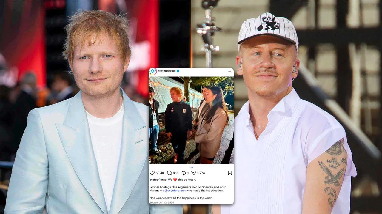 [TB]_Ed Sheeran Macklemore_AP