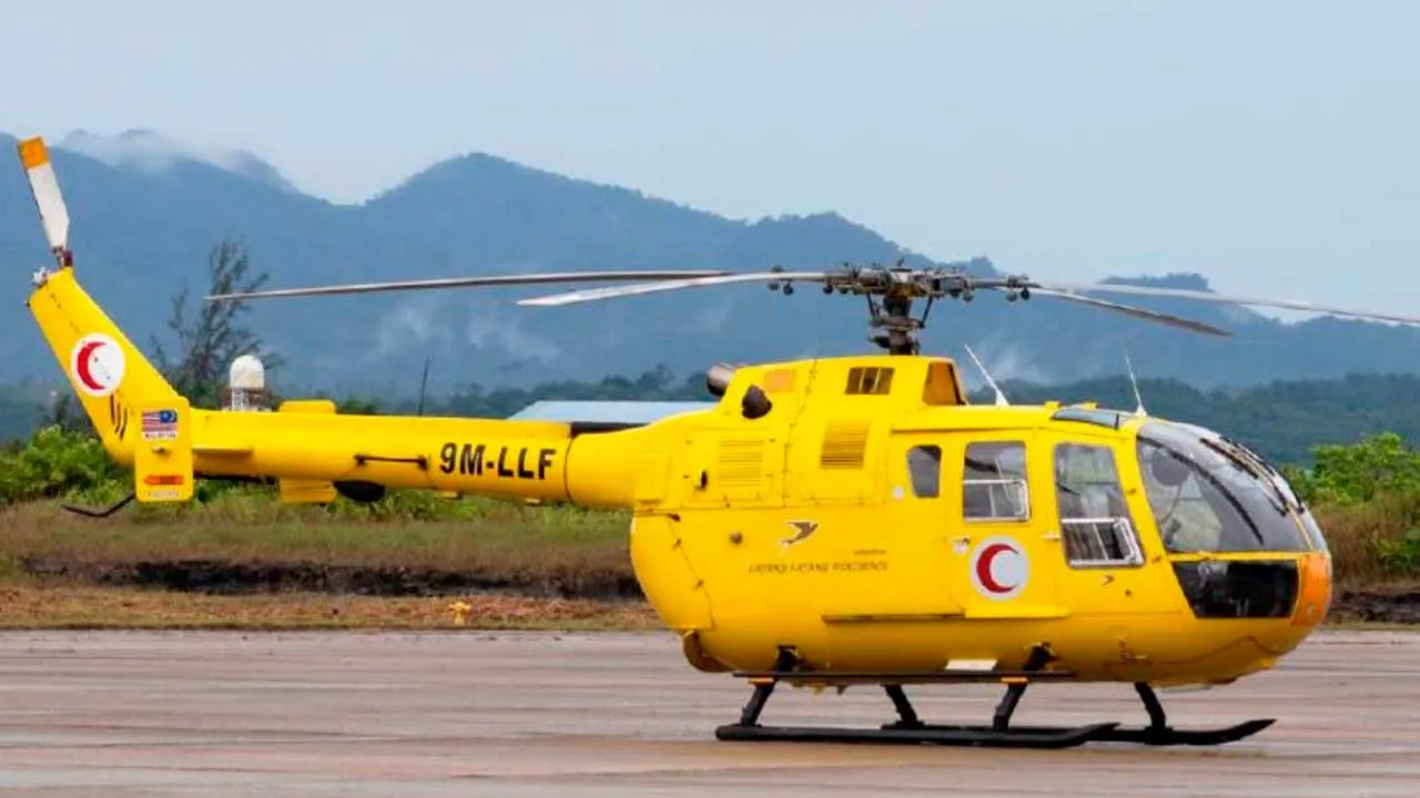 [TB]_Flying Doctor Service Helikopter_BERNAMA