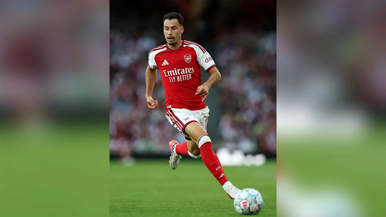 Soccer Football - Pre Season Friendly - Arsenal v Como - Emirates Stadium, London, Britain - August 12, 2026 Arsenal's Gabriel Martinelli in action Action Images via Reuters/Paul Childs
