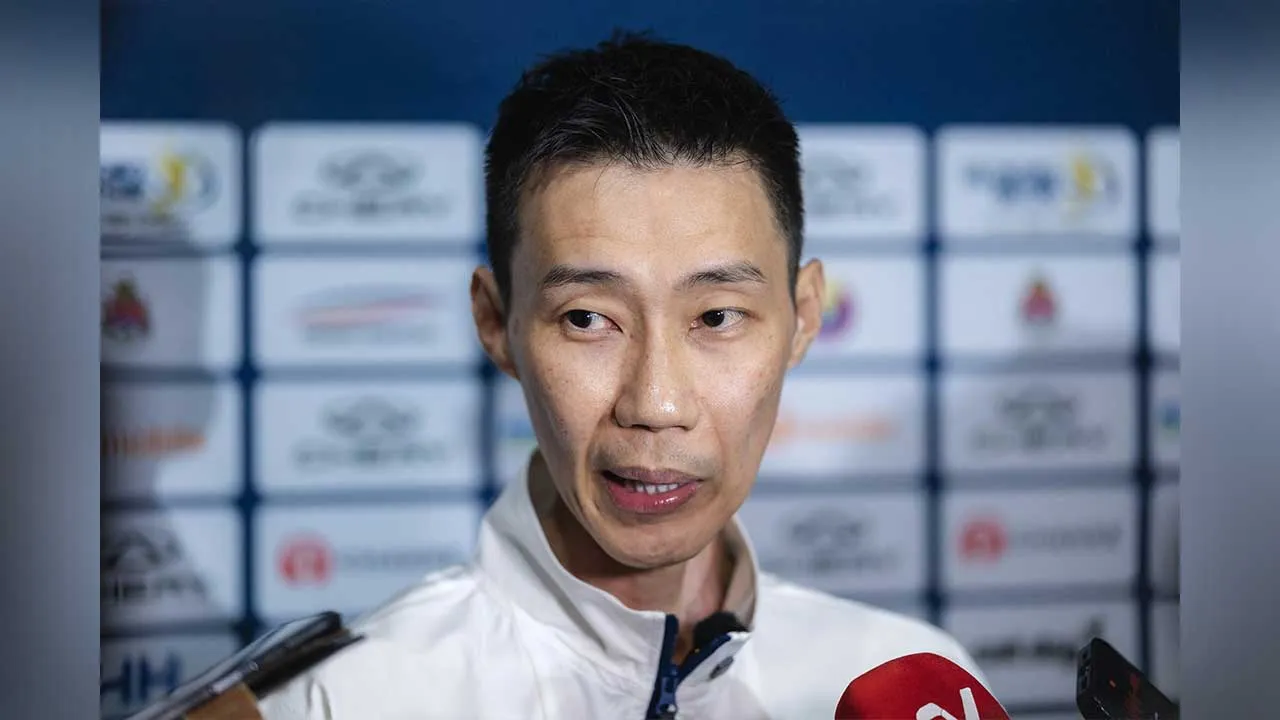 KUALA LUMPUR, 6 Sept - Pengerusi Jawatankuasa Prestasi Persatuan Badminton Malaysia (BAM), Datuk Seri Lee Chong Wei bercakap pada sidang media selepas Perlawanan Akhir Kejohanan Piala Lee Chong Wei 2026 di Stadium Juara, hari ini. - fotoBERNAMA (2026) HAK CIPTA TERPELIHARA