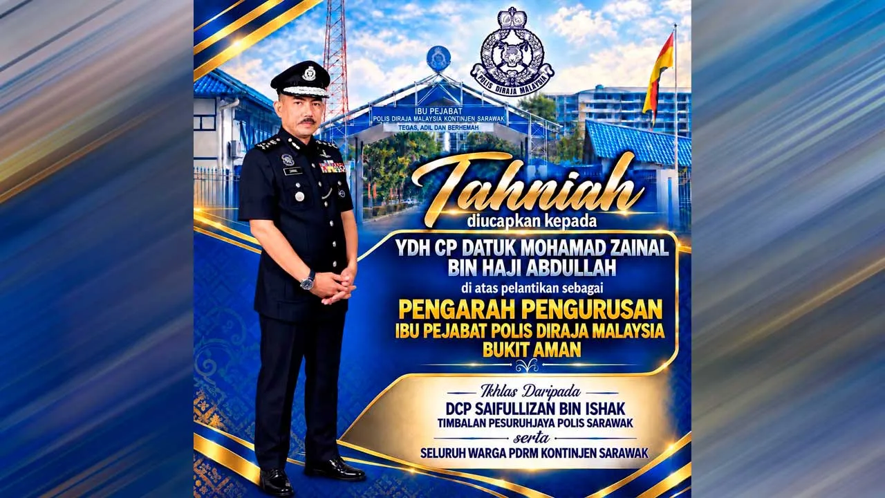 [TB]_MOHAMAD ZAINAL PENGARAH PENGURUSAN PDRM_FB Polis Sarawak
