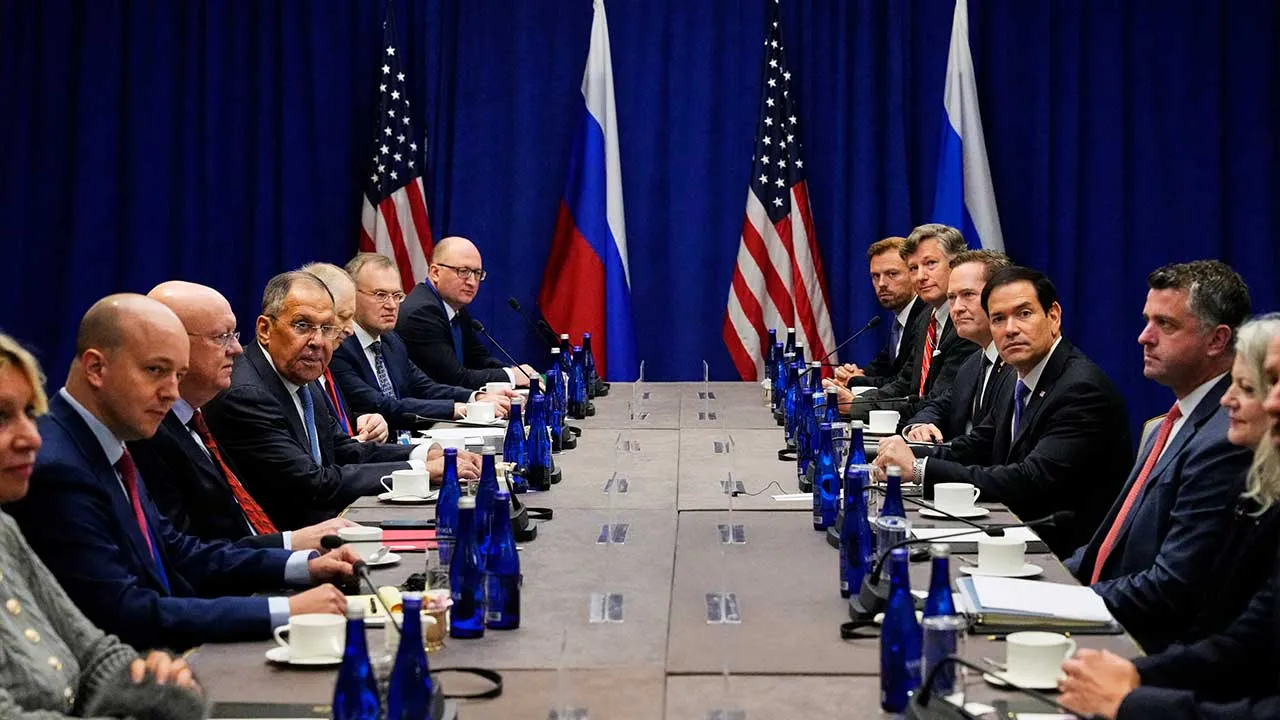 United States Secretary of State Marco Rubio meets with Russian Foreign Minister Sergey Lavrov in New York, US, September 23, 2026. Yuki Iwamura/Pool via REUTERS
