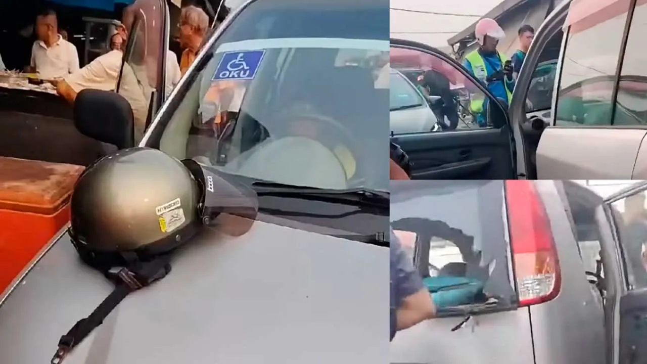 [TB]_Remaja kemalangan pandu kereta_Media Sosial