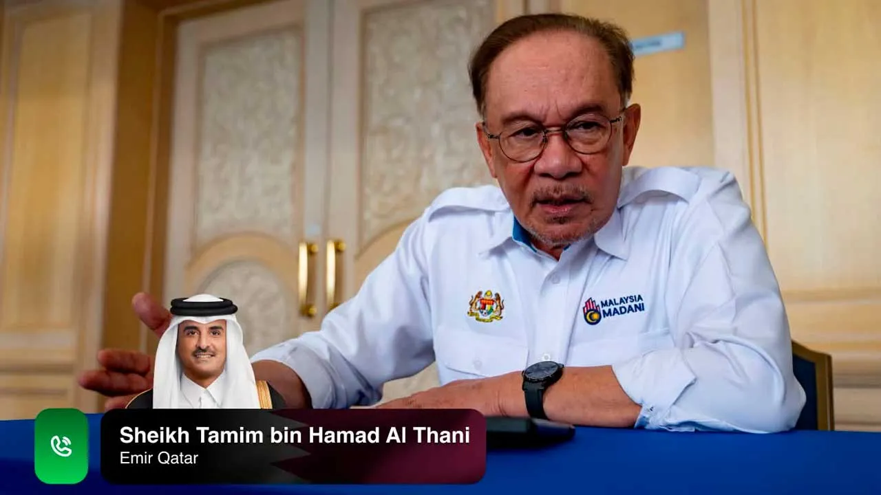 [TB]_Sheikh Tamim bin Hamad Al Thani Anwar Ibrahim_FB ANWAR IBRAHIM