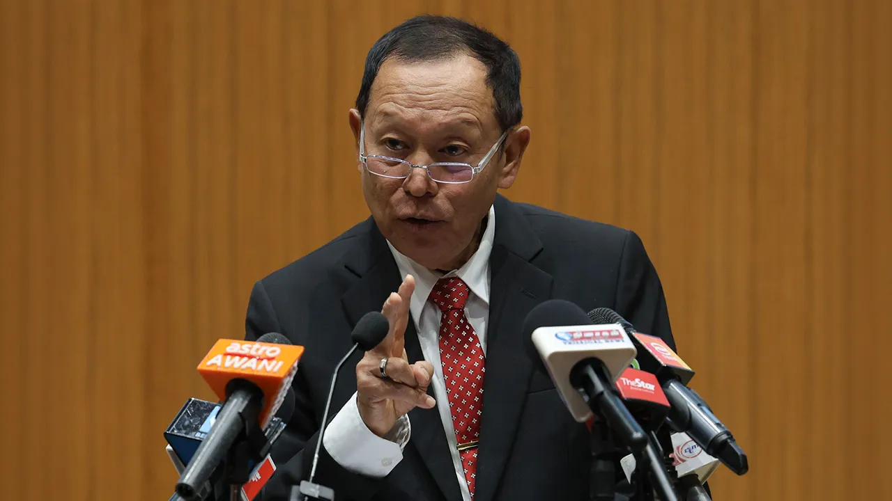 Putrajaya , 2 September 2026. Ketua Pesuruhjaya Suruhanjaya Pencegahan Rasuah Malaysia (SPRM) , Datuk Seri Abdul Halim Aman pada sidang media khas di Ibu Pejabat SPRM Putrajaya.Astro AWANI /SHAHIR OMAR